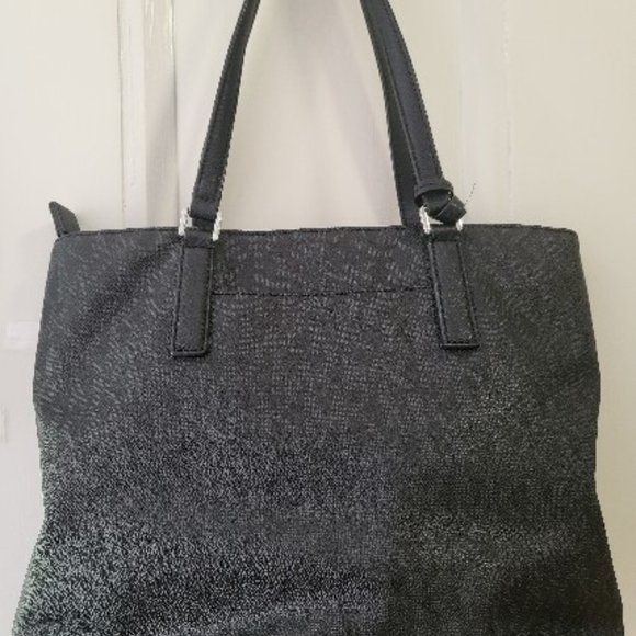 Michael Kors Black Leather Tote - Picture 2 of 7